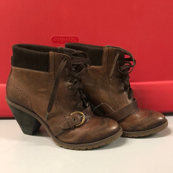 Size 10 Schuler Sons Philadelphia heeled shoes - Picture 4 of 5